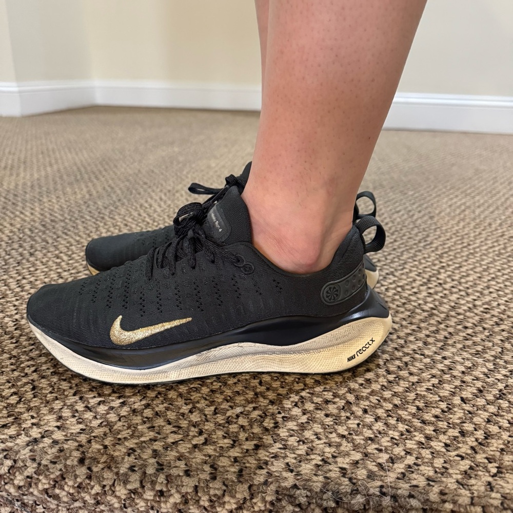 Nike ReactX Black Women’s InfinityRN 4 Running Shoes